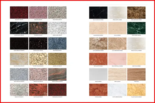 Large inventory of material and customization 